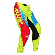 ALIAS A2 Pant Brushed Chartreuse/Blue,Bikses