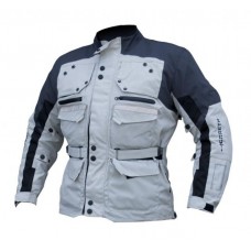 GARETH TEXTILE JACKET LONG MODEL DAKAR GREY,Jaka