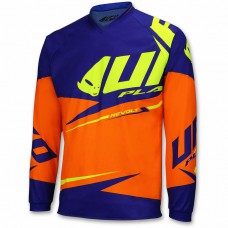 UFO 2017 REVOLT ORANGE / NAVY / YELLOW FLUO,Krekls