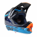 100% Aircraft Carbon DH ķivere - BiTurbo, zila